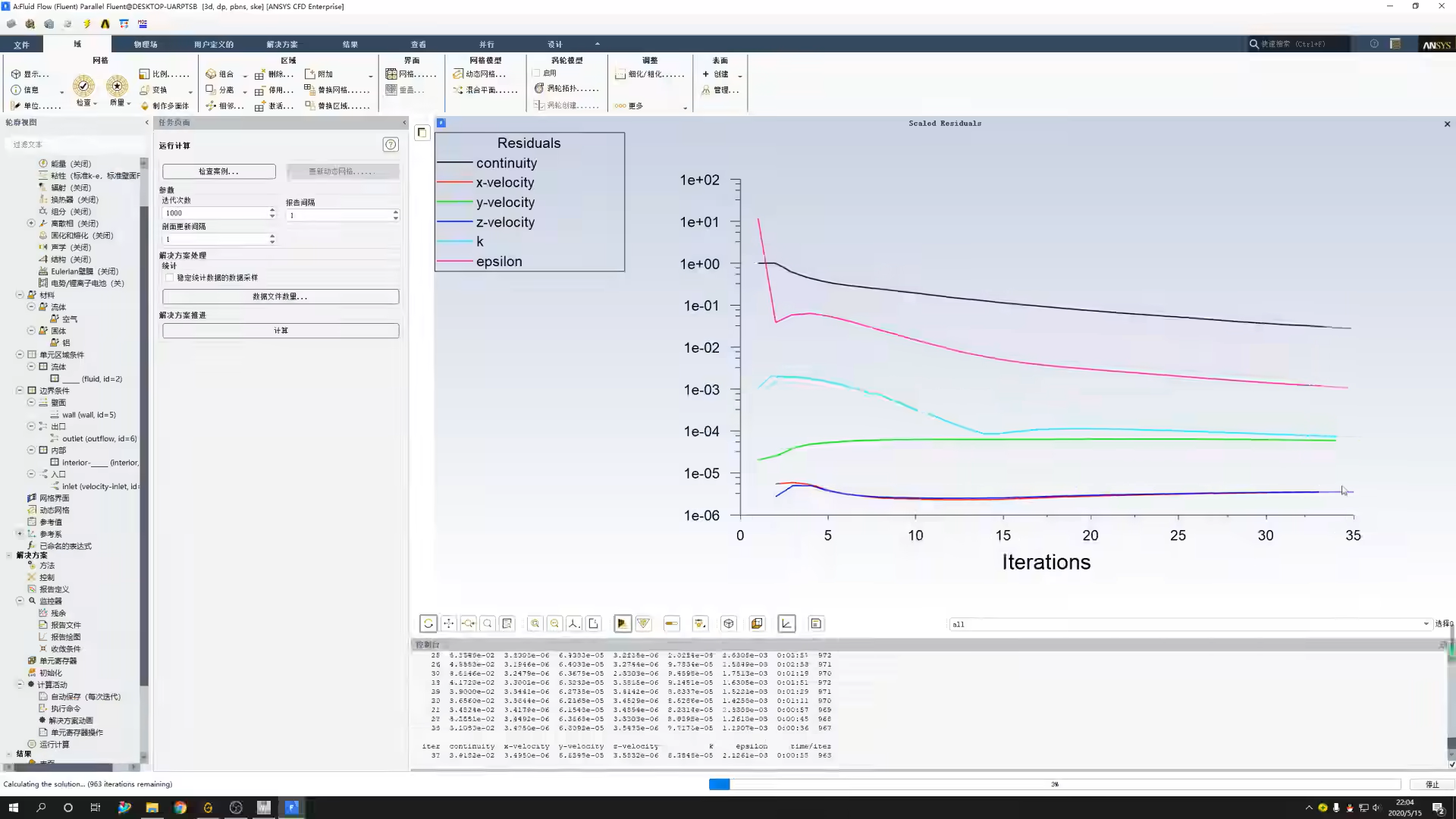 Ansys Fluent 操作界面 05