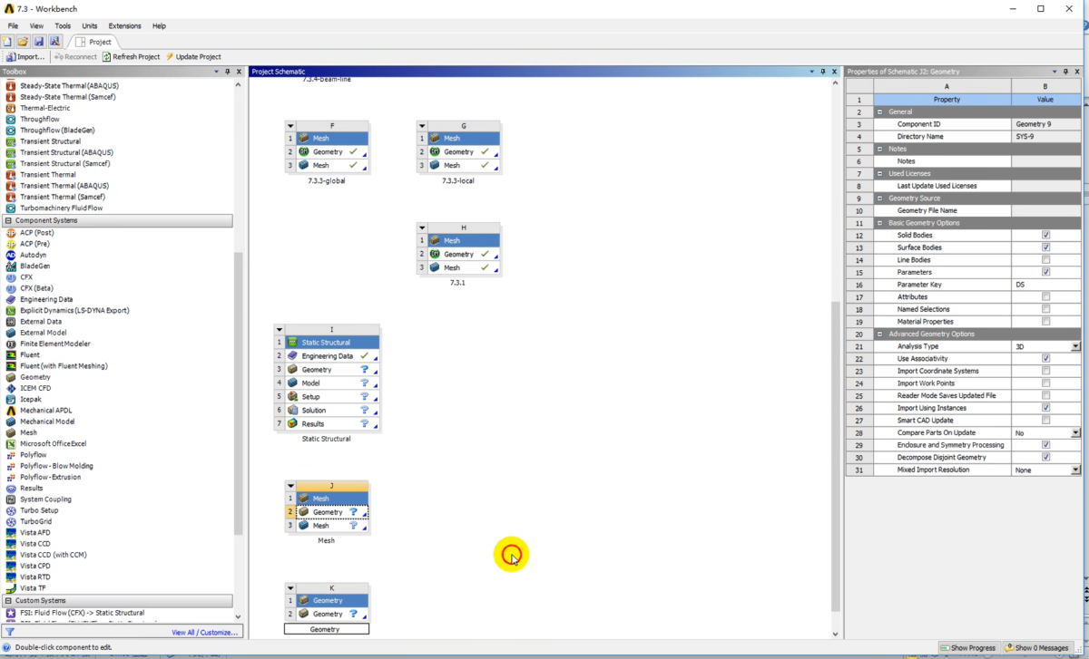 ANSYS Workbench 操作界面 04