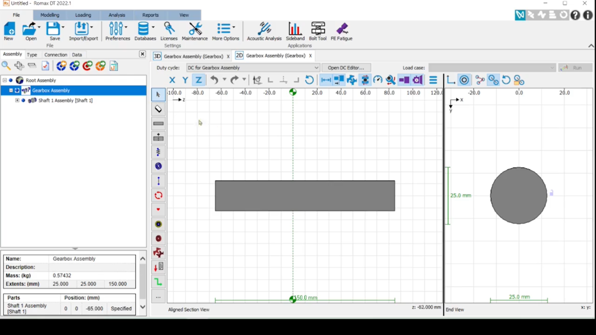 RomaxDESIGNER 操作界面 02