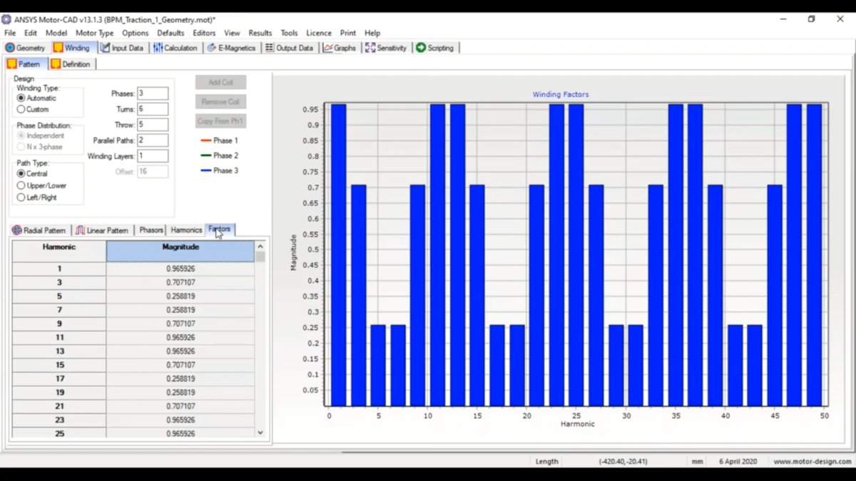 Ansys Motor-CAD 操作界面 03