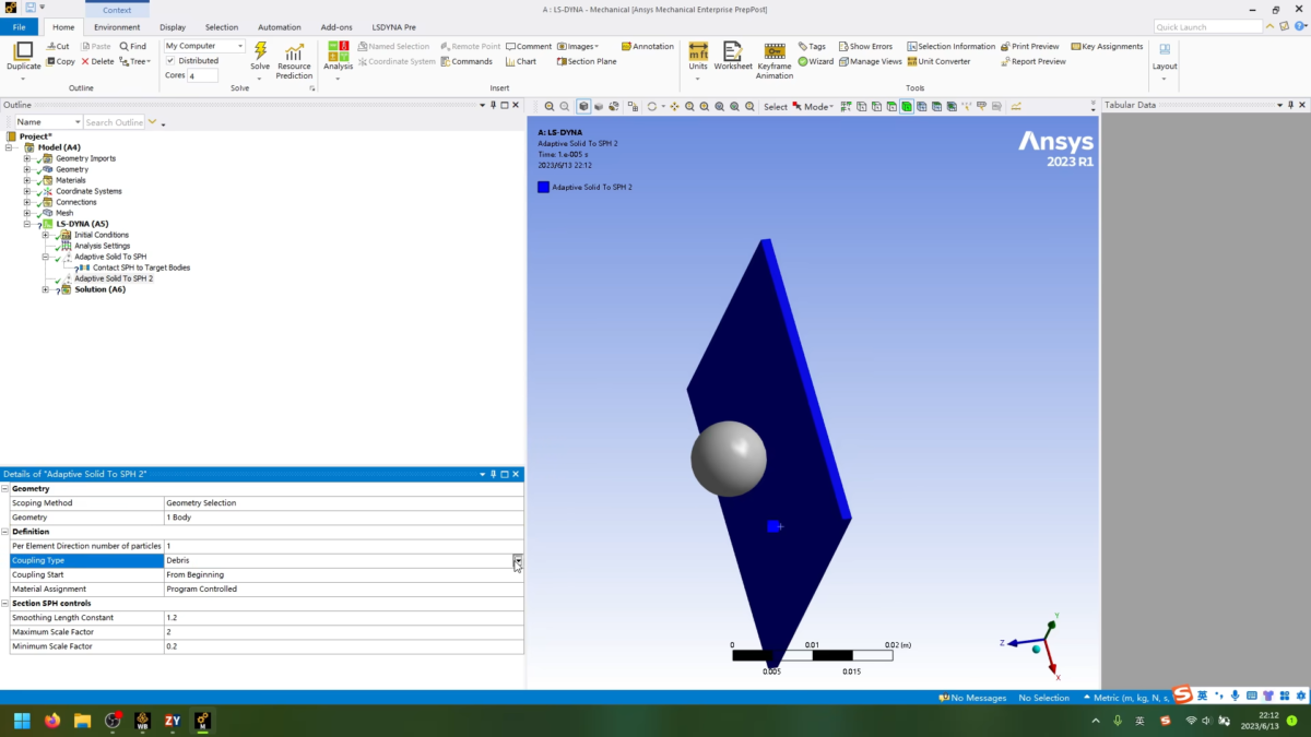 ANSYS LS-DYNA 操作界面 06