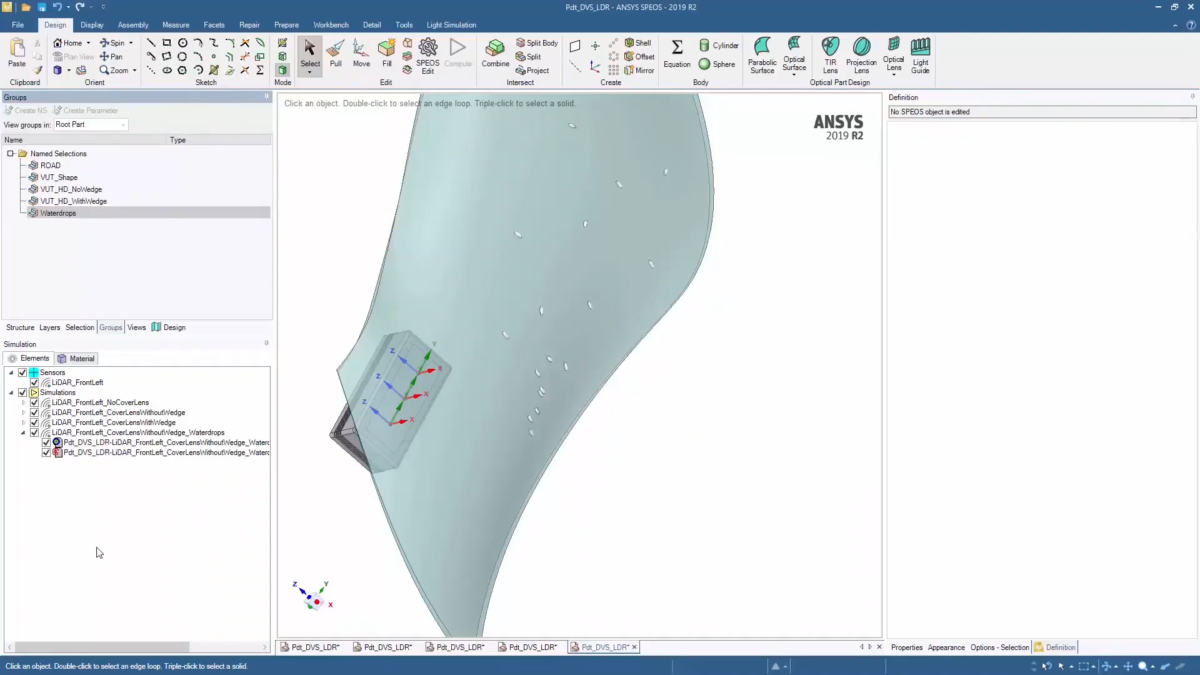 ANSYS SPEOS 操作界面 03