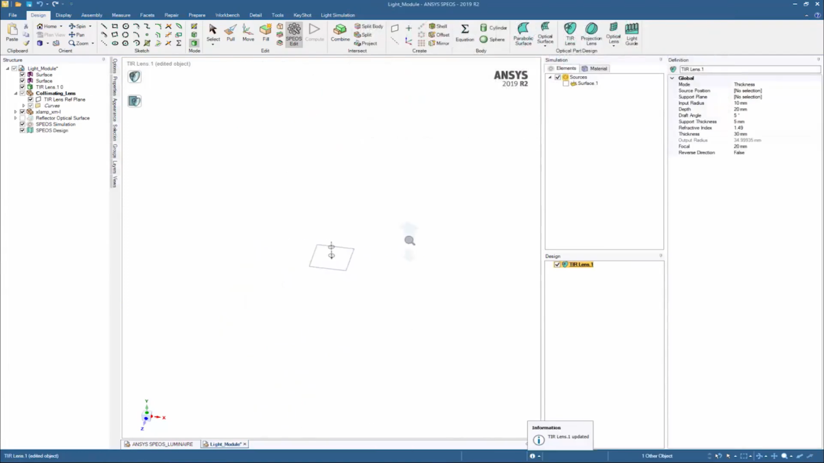 ANSYS SPEOS 操作界面 04