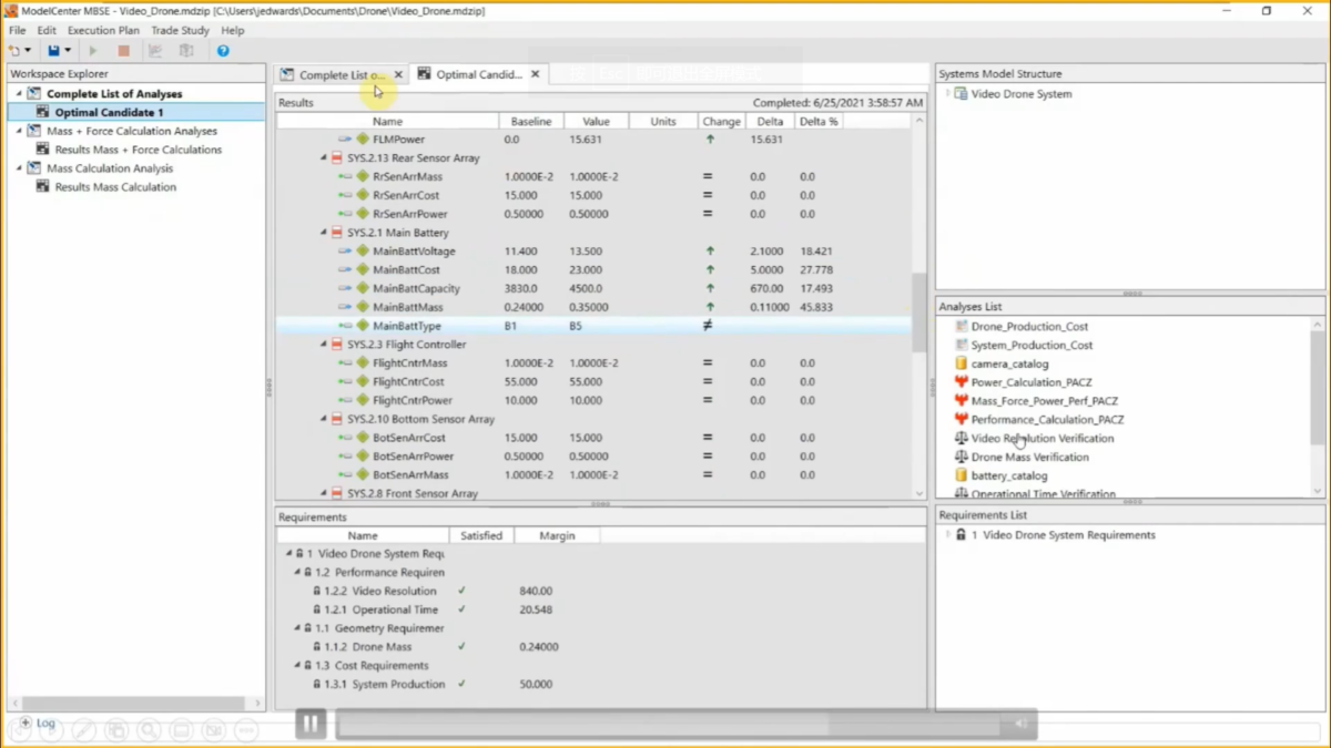 Ansys ModelCenter 操作界面 04