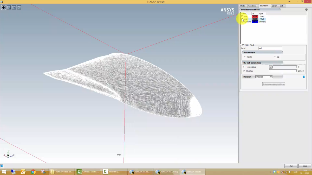 ANSYS FENSAP-ICE 操作界面 02