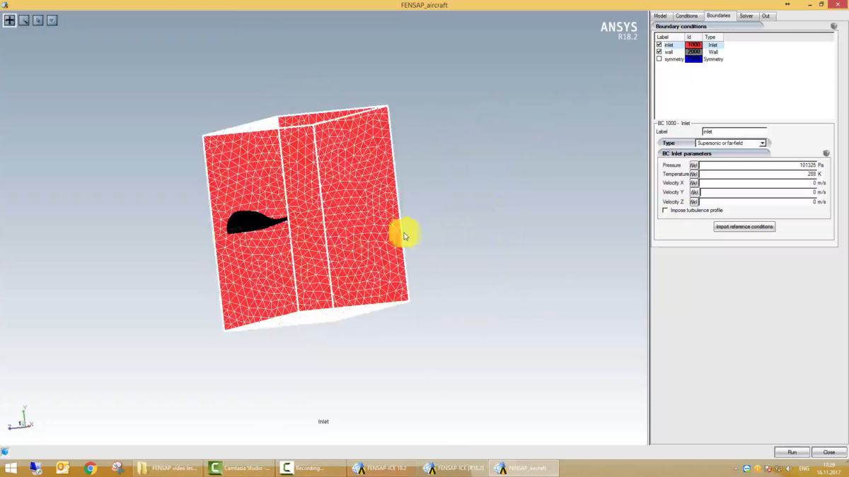 ANSYS FENSAP-ICE 操作界面 03