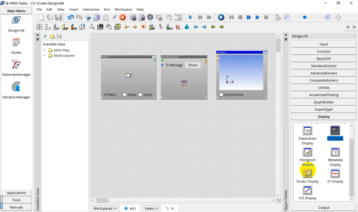 ANSYS nCode DesignLife 操作界面 06