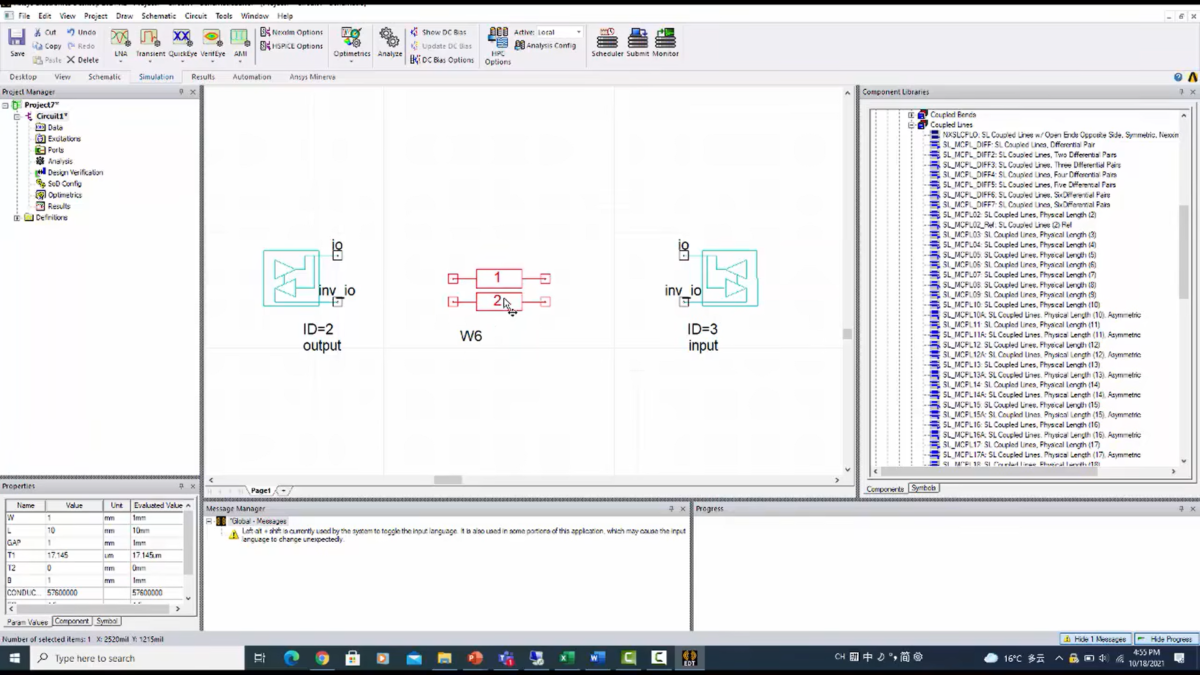 ANSYS SIwave 操作界面 05