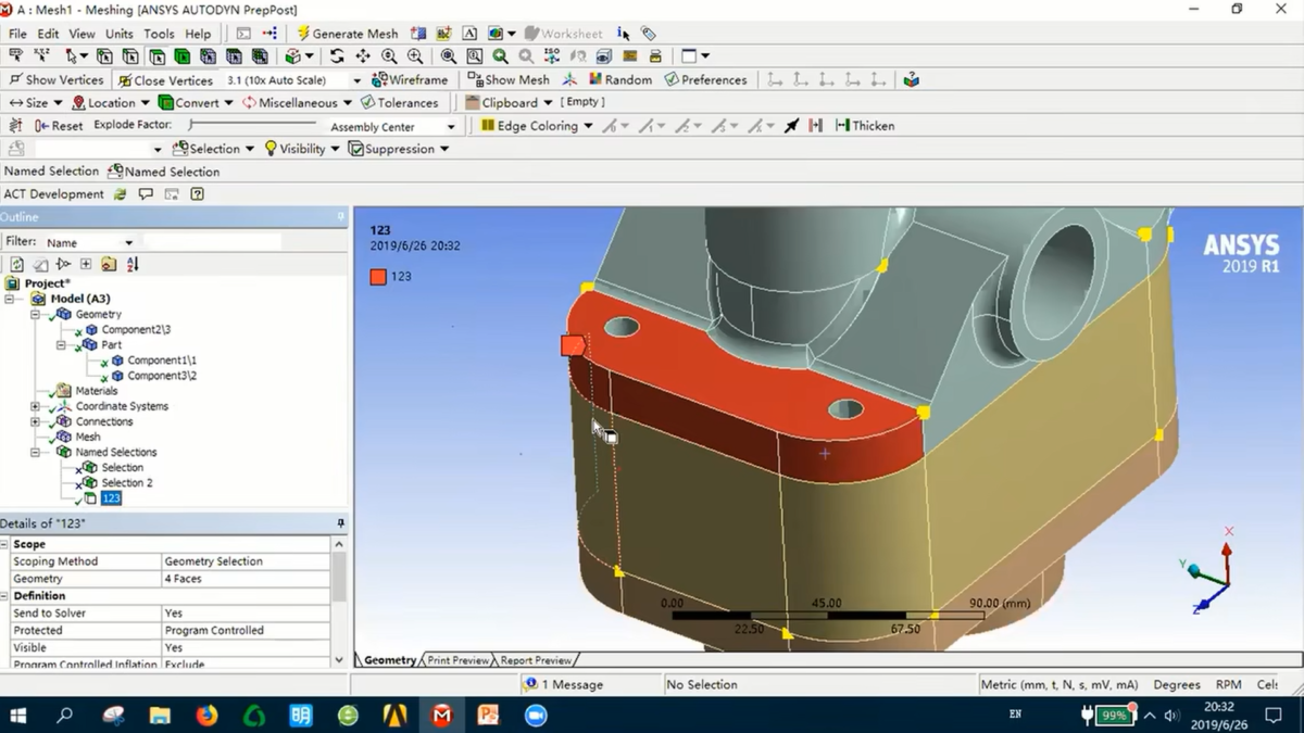 ANSYS Meshing 操作界面 06