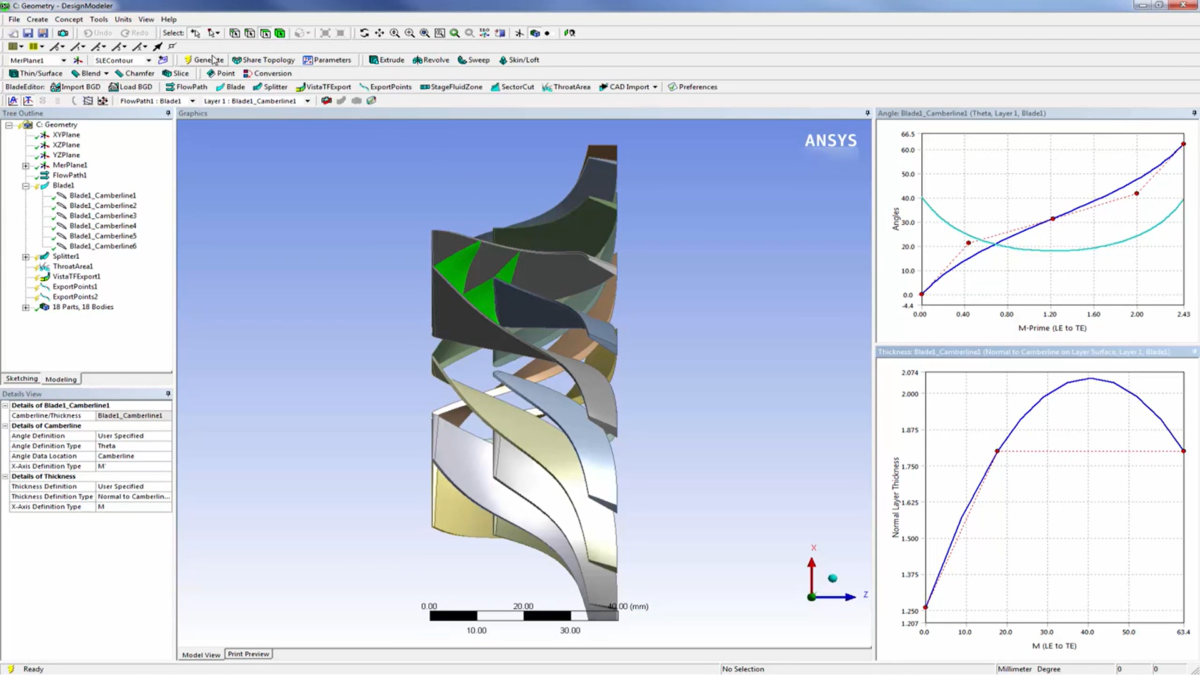 ANSYS BladeModeler 操作界面 03