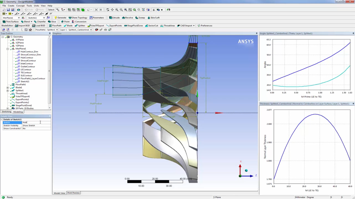 ANSYS BladeModeler 操作界面 05