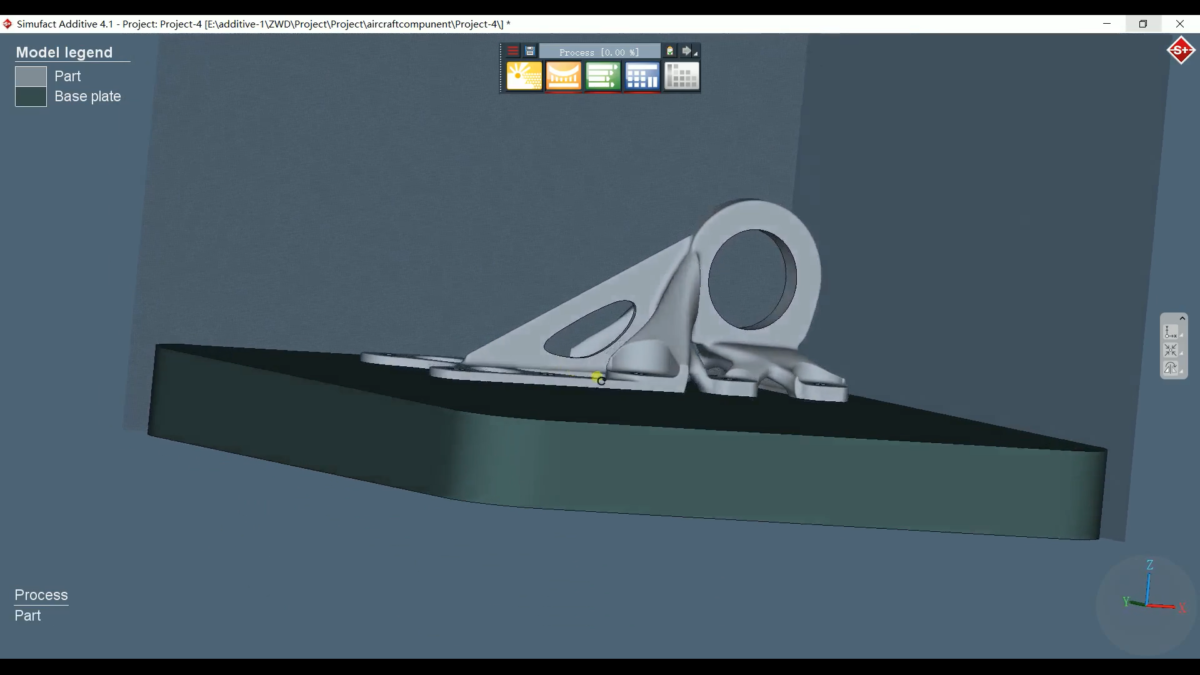 Ansys Additive Print 操作界面 02