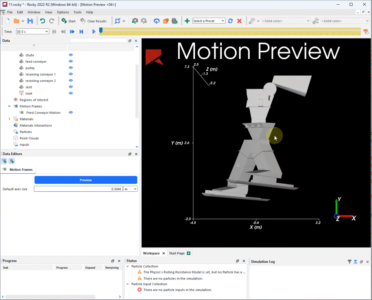 Ansys Rocky 操作界面 04