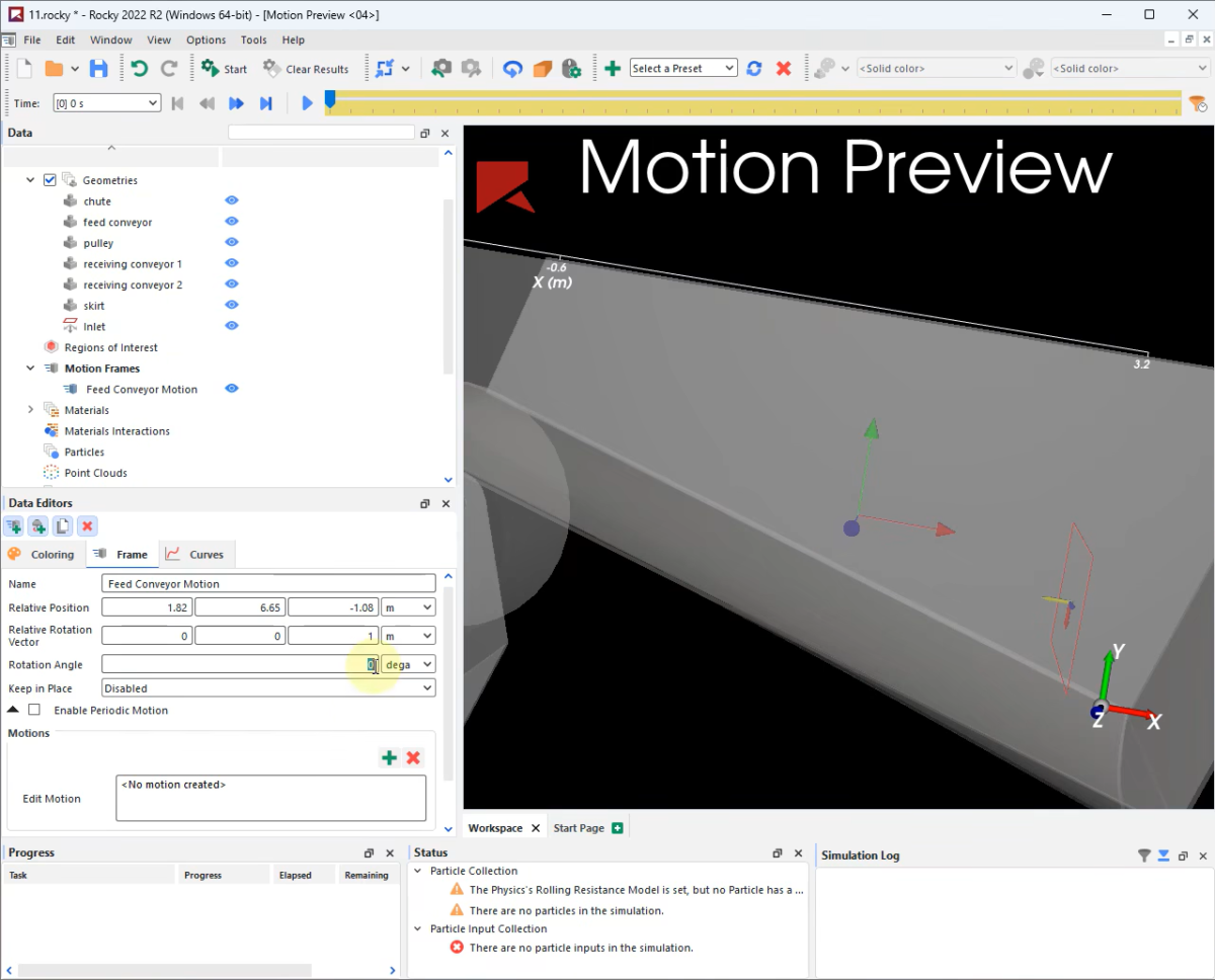 Ansys Rocky 操作界面 05