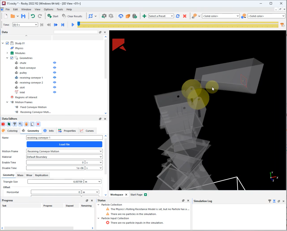 Ansys Rocky 操作界面 06