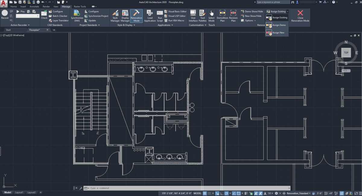 AutoCAD Architecture 操作界面 03