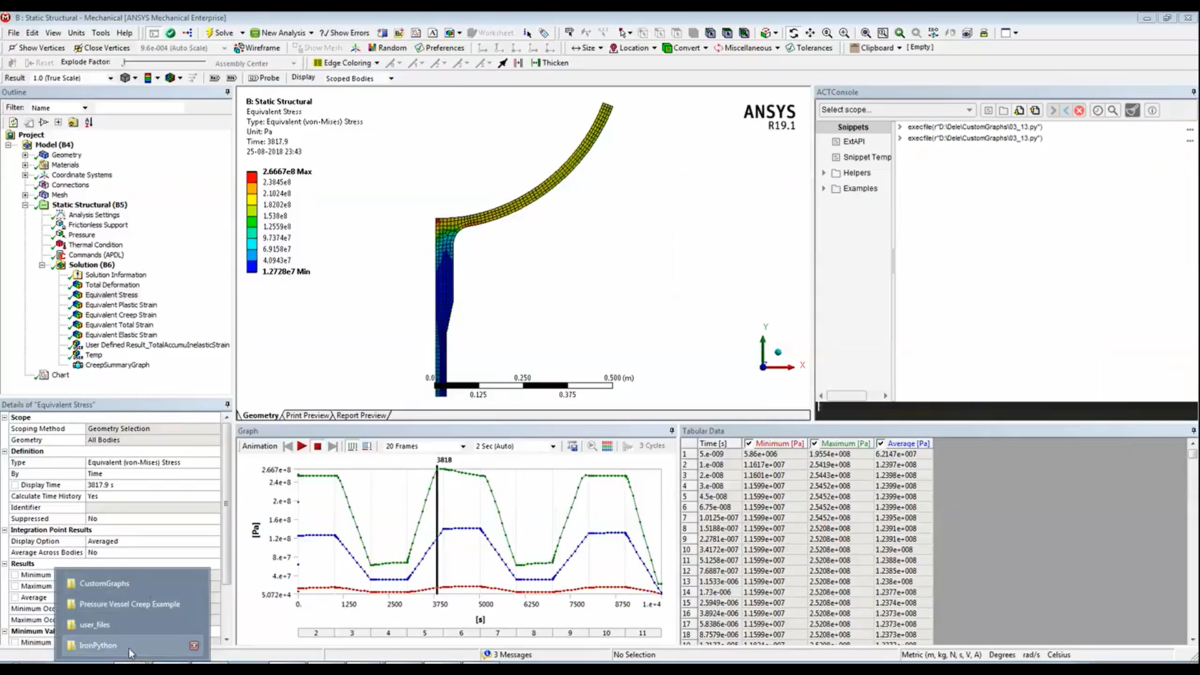 ANSYS ACT 操作界面 02