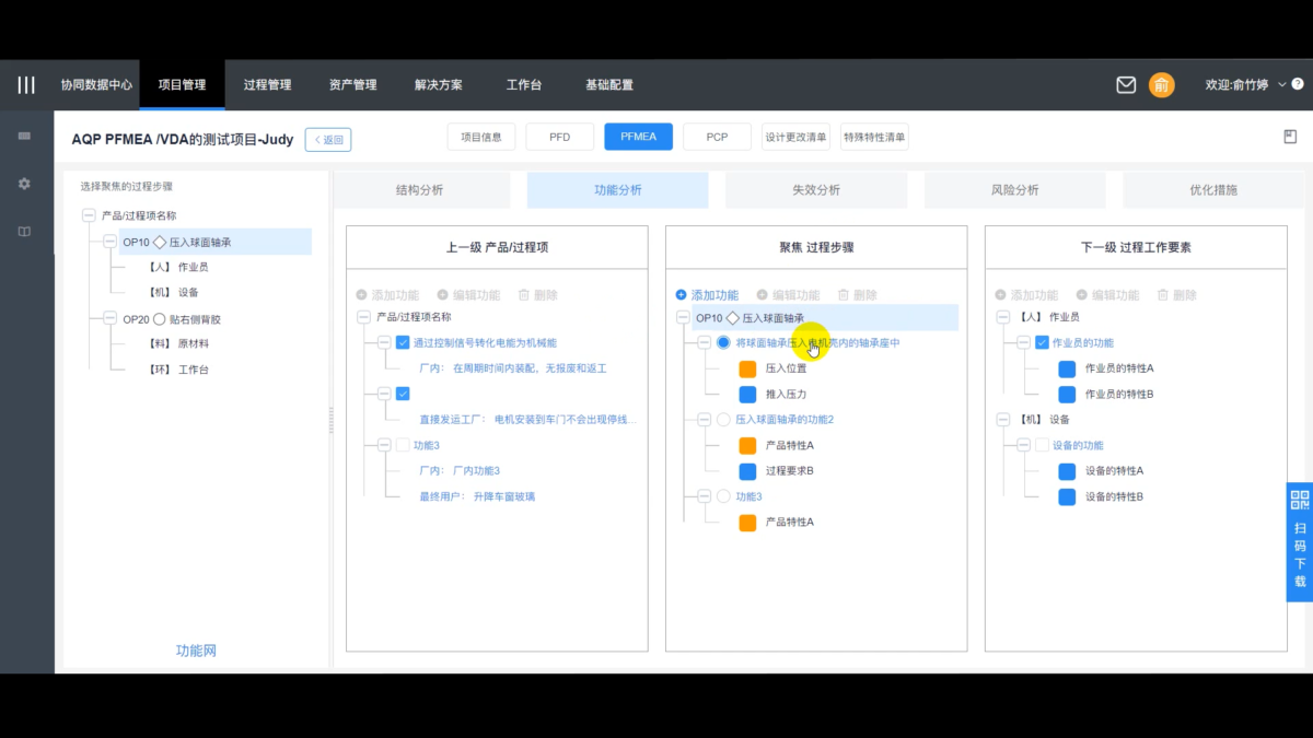 AQP FMEA软件界面6