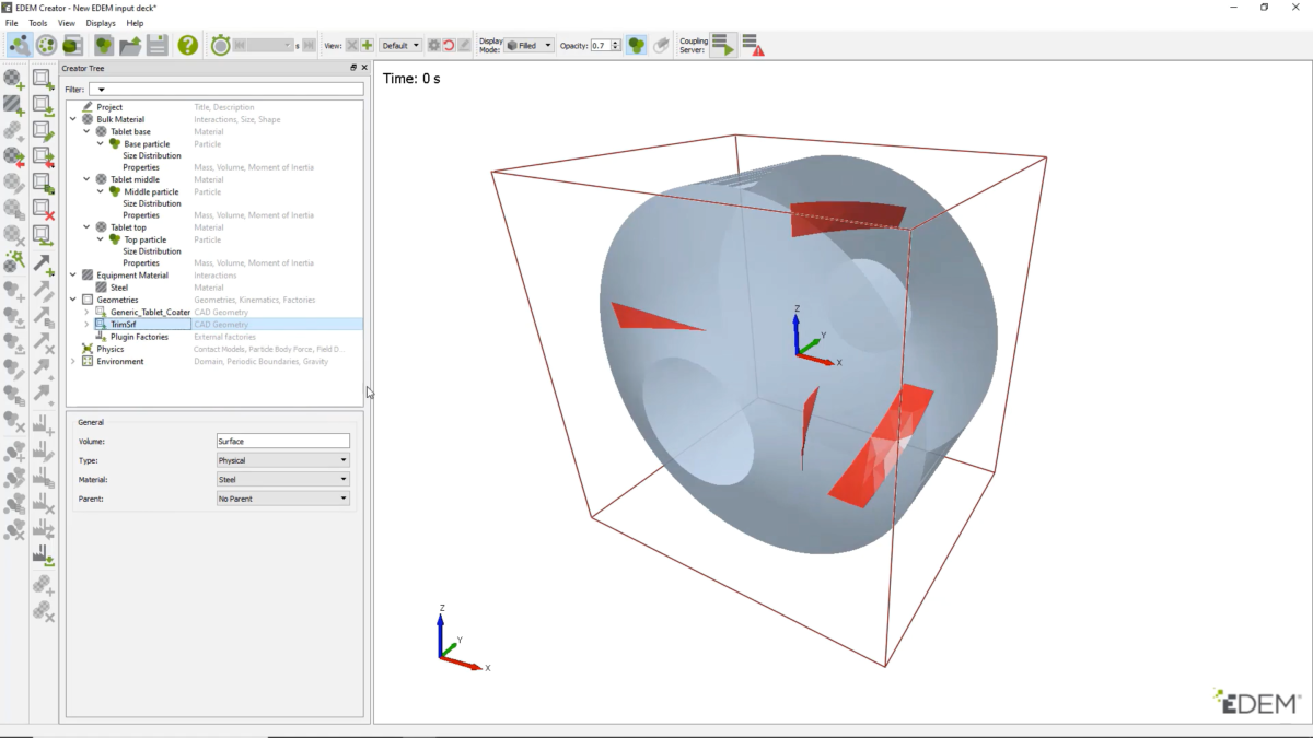 Altair EDEM 软件界面3