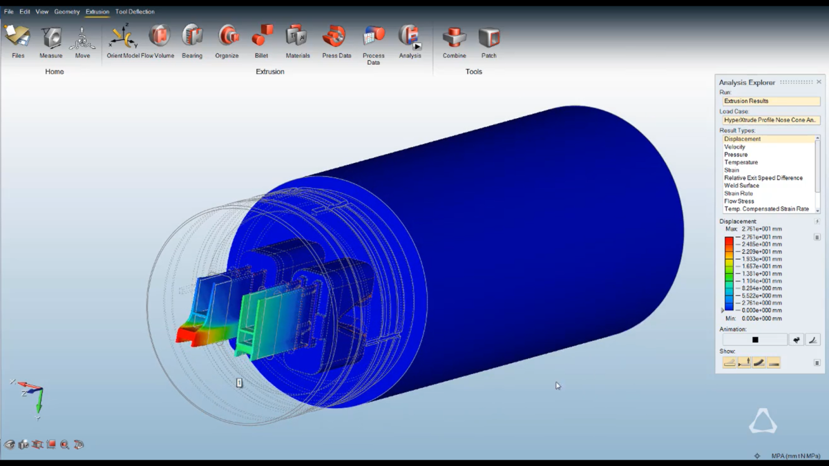 Altair Inspire Extrude Metal软件界面5