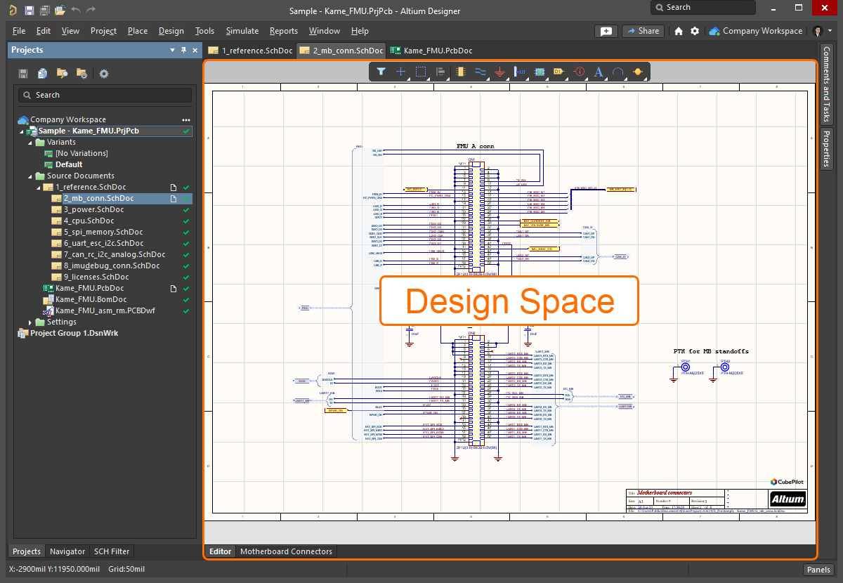 Altium Designer 23 软件界面1