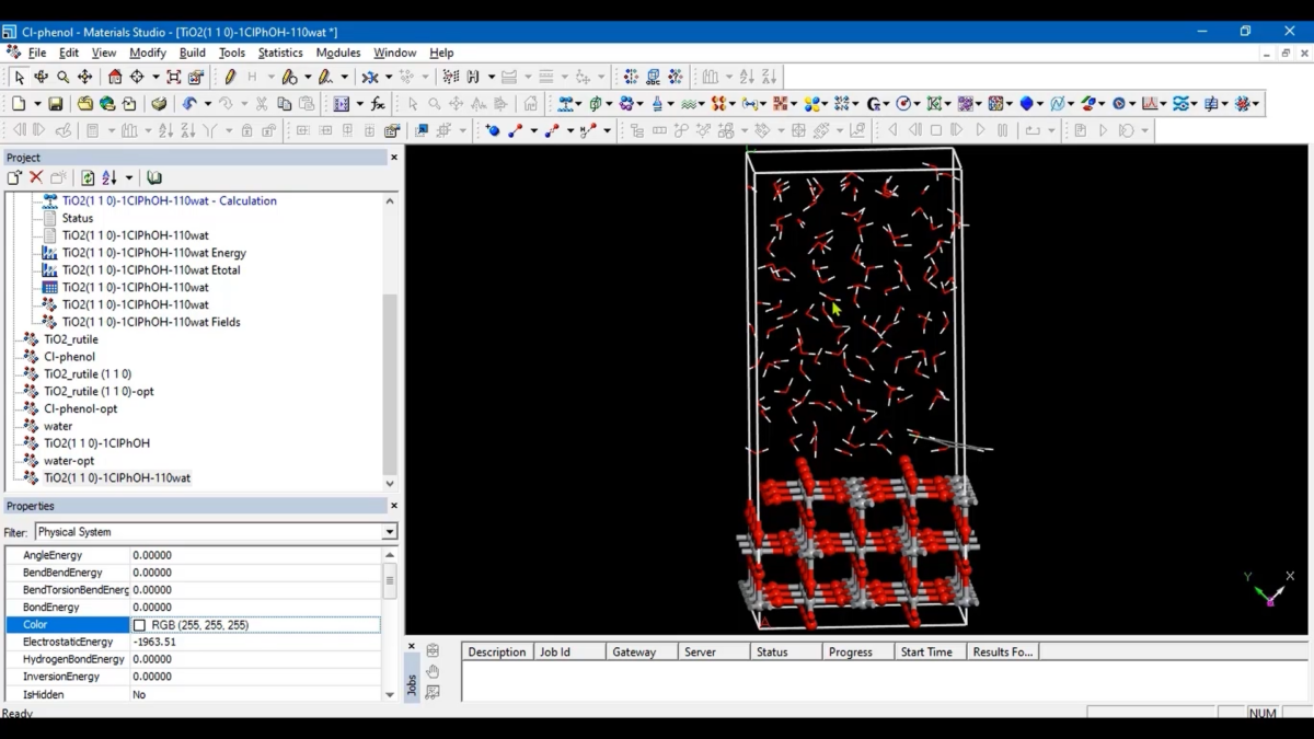 BIOVIA Materials Studio软件界面1