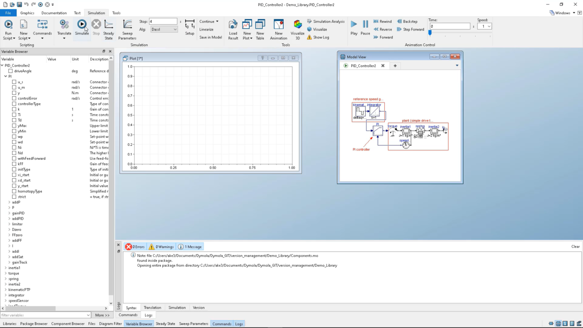 CATIA Dymola 2023x Refresh 1软件界面4