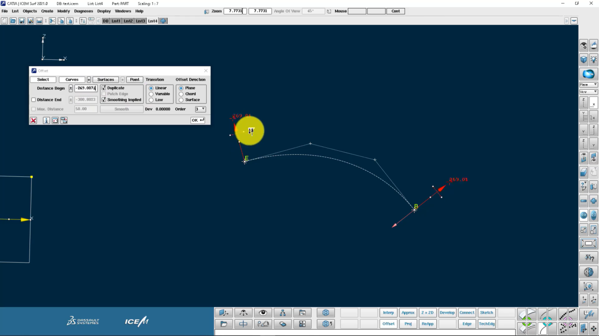 CATIA ICEM Surf 2021软件界面6