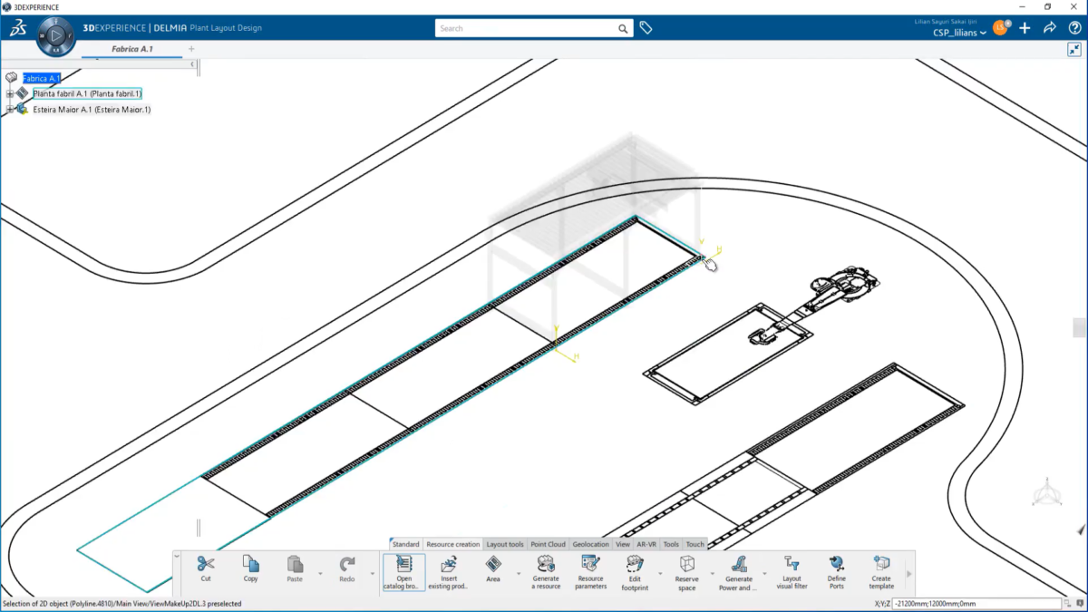 DELMIA 3DExperience 软件界面1