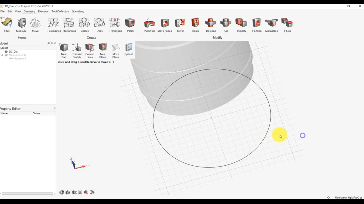 Inspire Extrude软件界面6