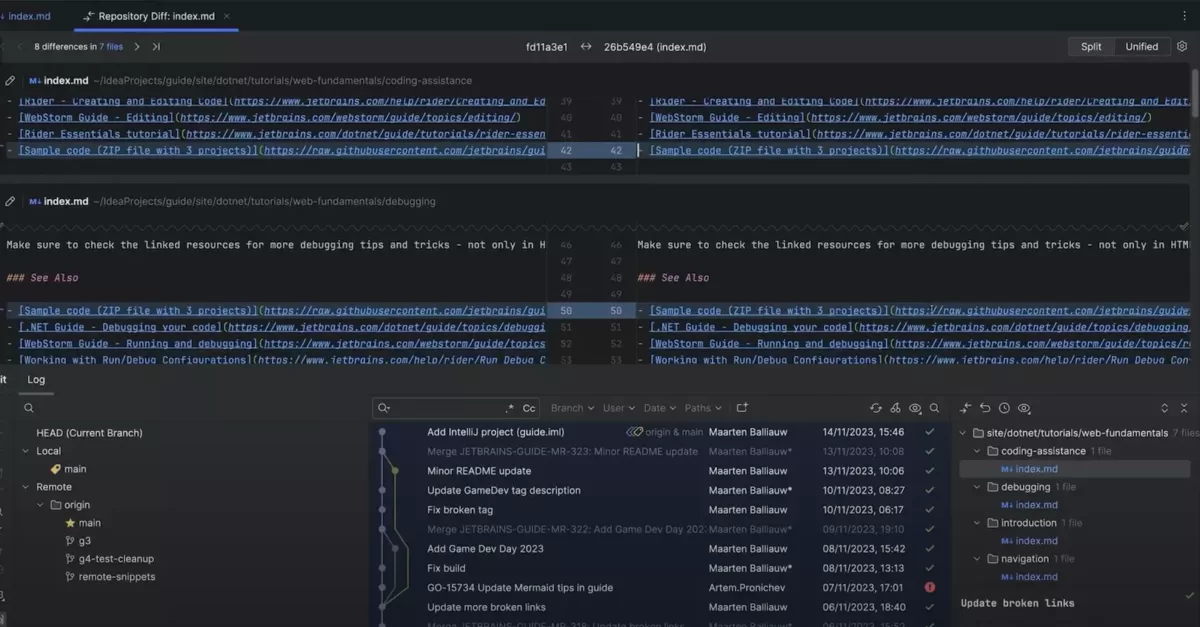 Jetbrains PyCharm VCS