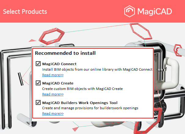 MagiCAD 产品库制作器及产品库部分1