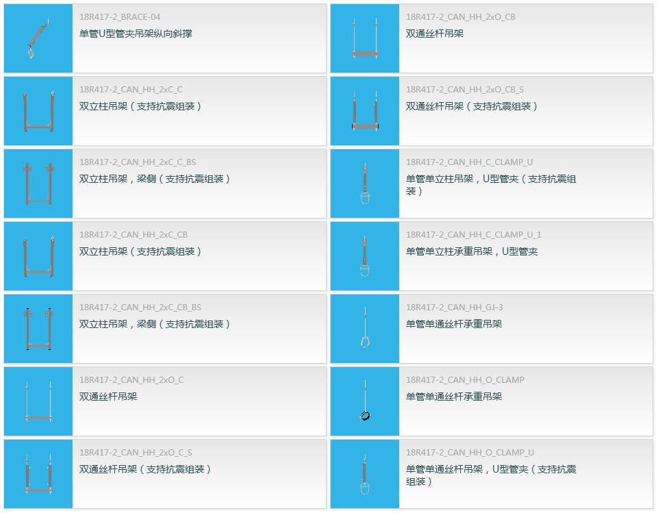 MagiCAD 支吊架部分2