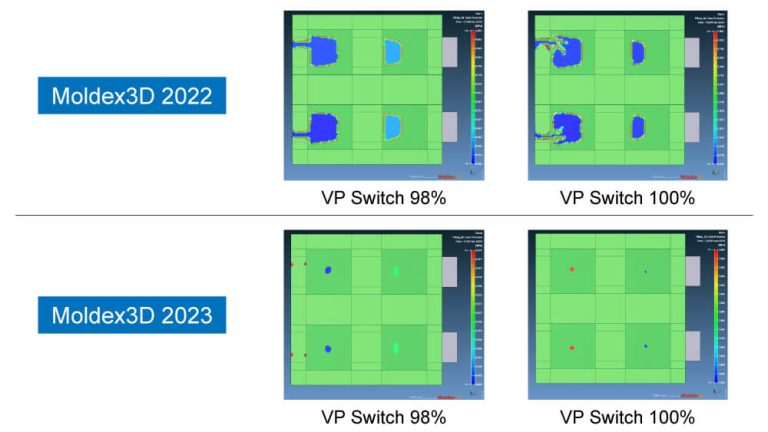 Moldex3D 模穴内空气预测优化