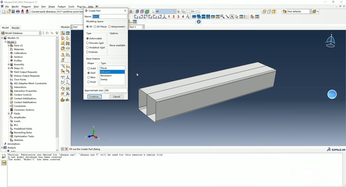 SIMULIA Abaqus 2022 软件界面1