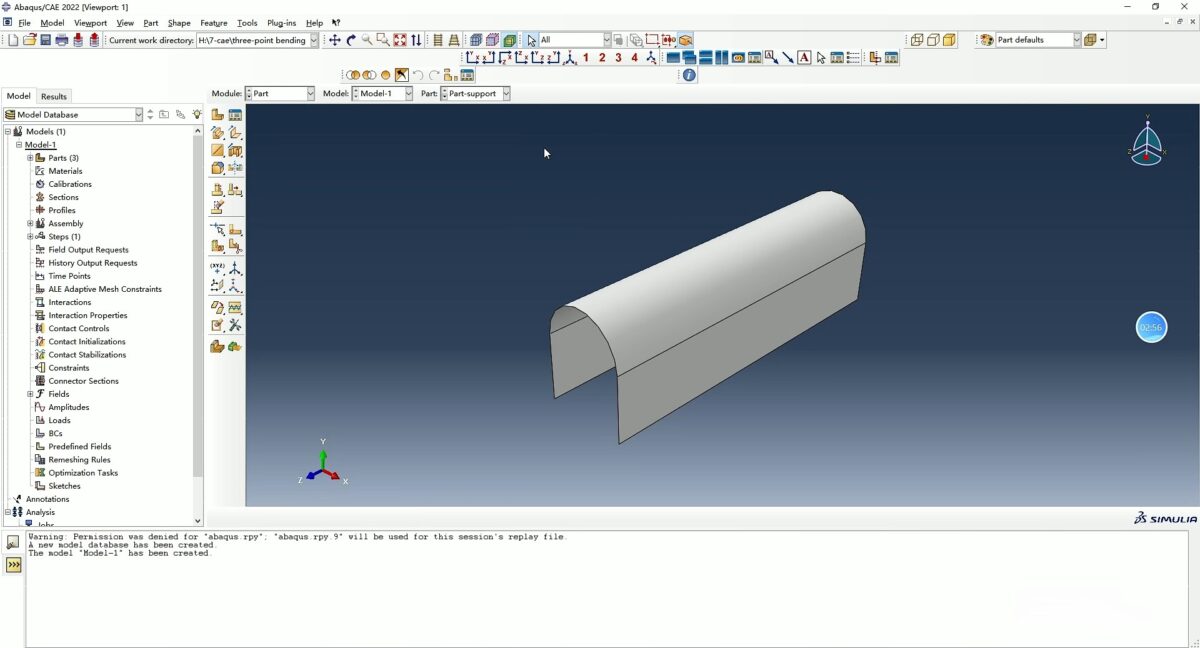 SIMULIA Abaqus 2022 软件界面2