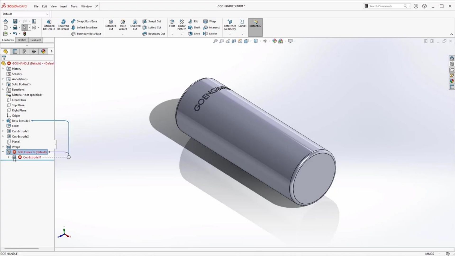 SOLIDWORKS 2023 界面图1