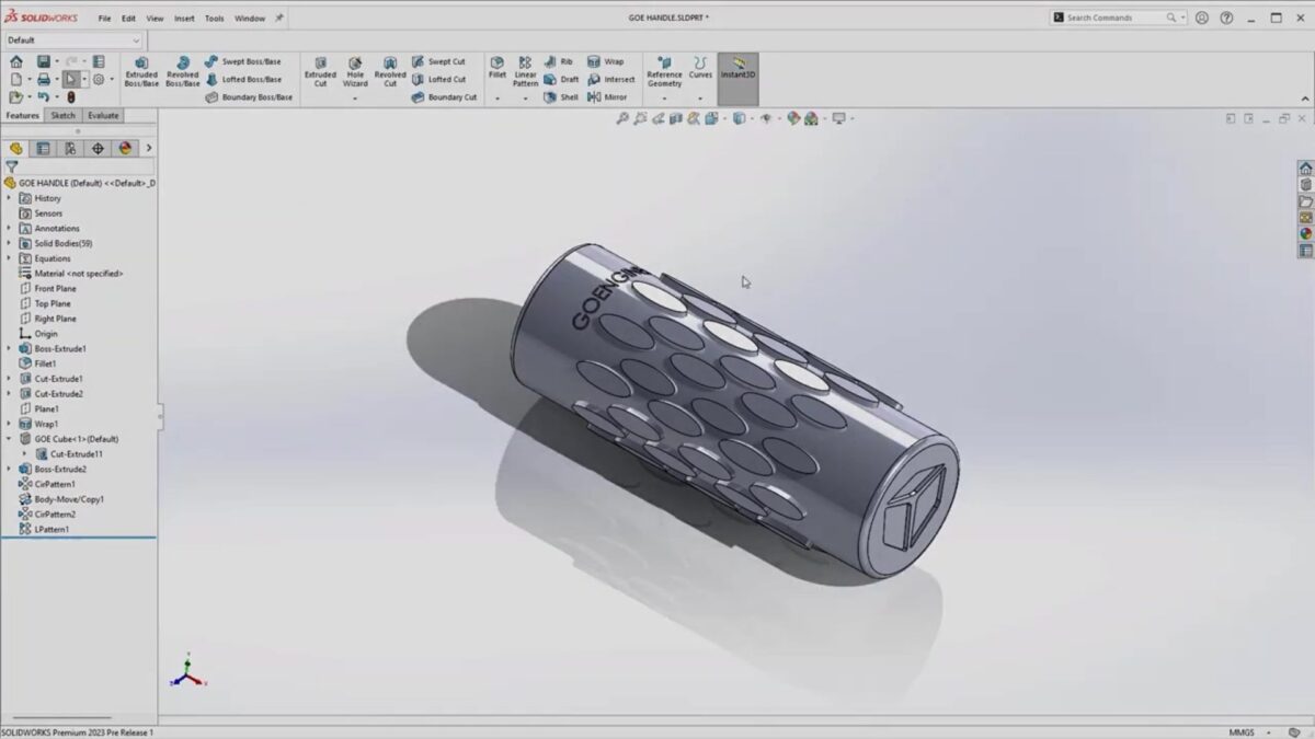 SOLIDWORKS 2023 界面图2