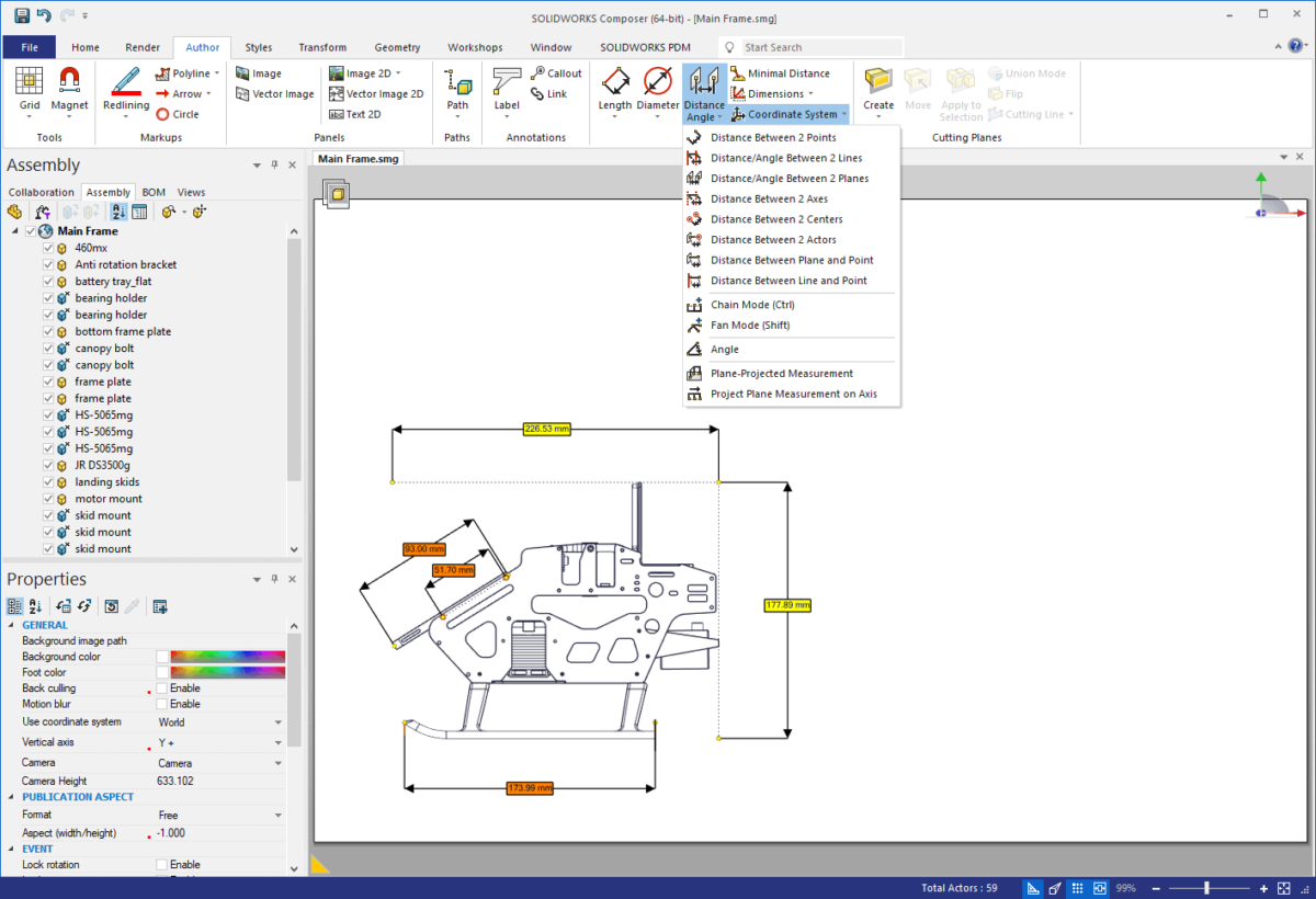 SOLIDWORKS Composer软件界面 (1)