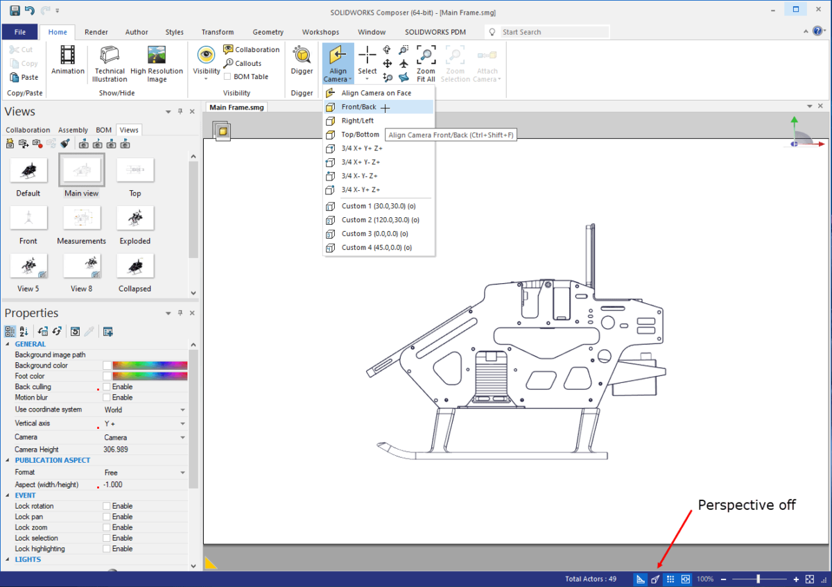 SOLIDWORKS Composer软件界面 (2)