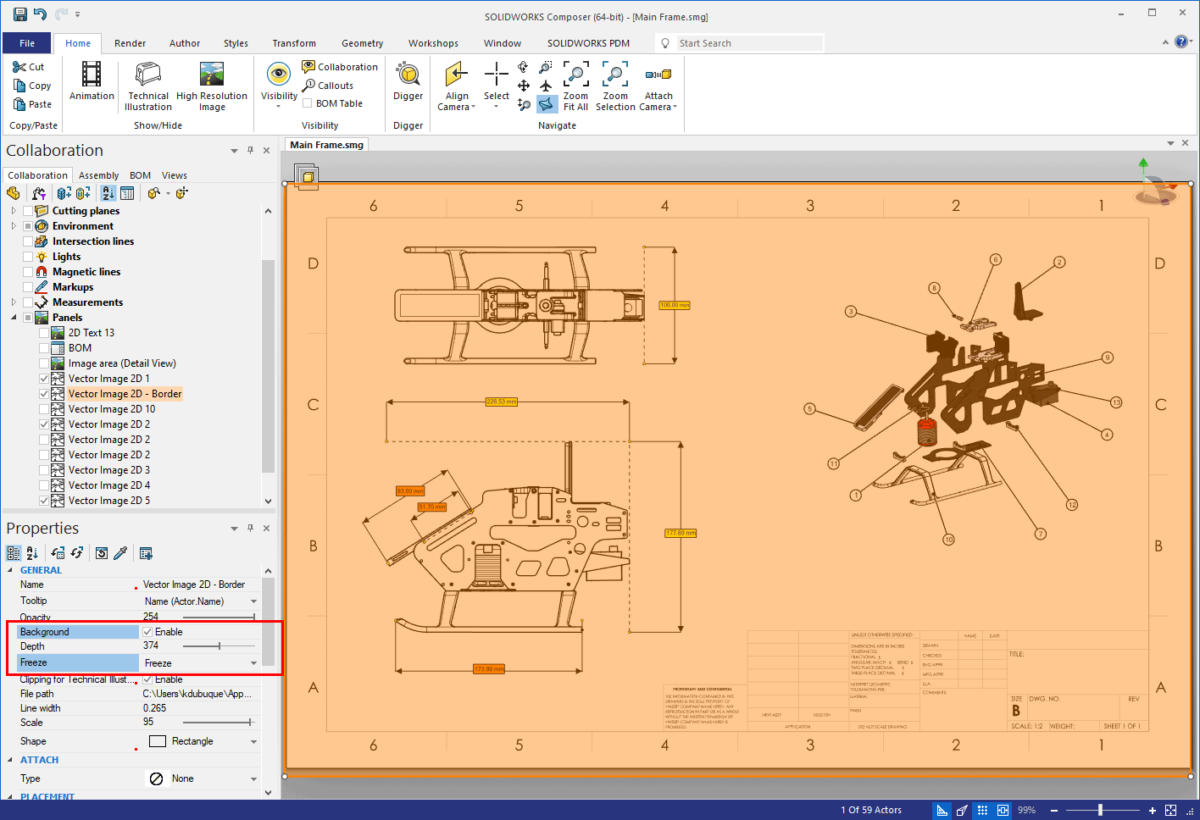 SOLIDWORKS Composer软件界面 (3)