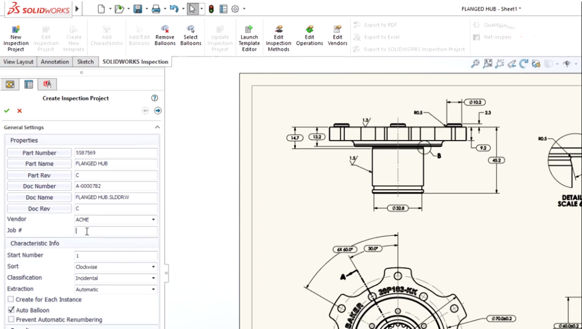 SOLIDWORKS Inspection软件界面 (3)