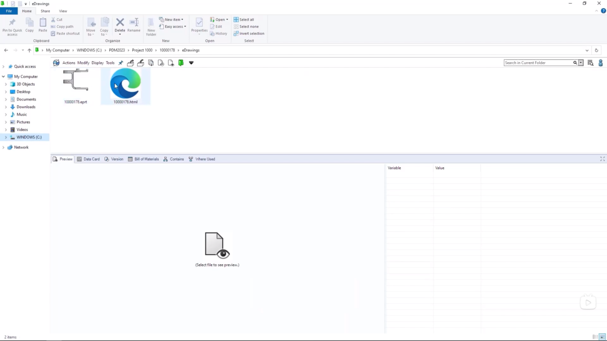 SOLIDWORKS PDM软件界面 (3)