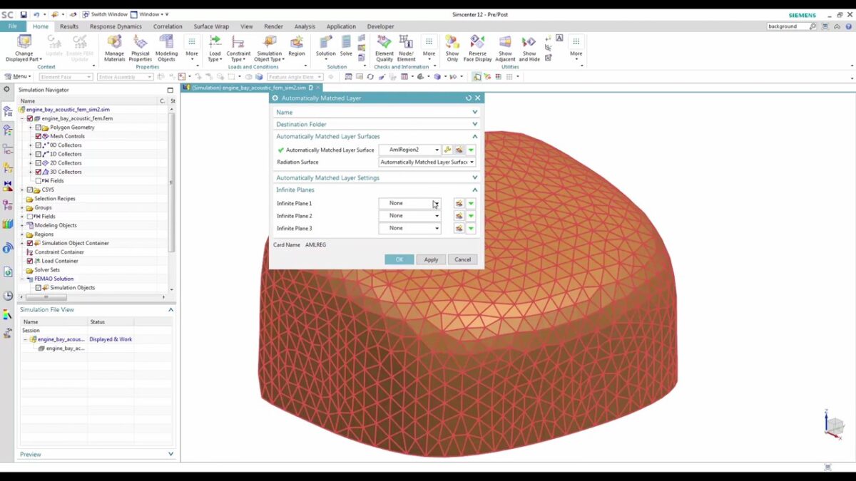 Simcenter 3D software 软件界面 5