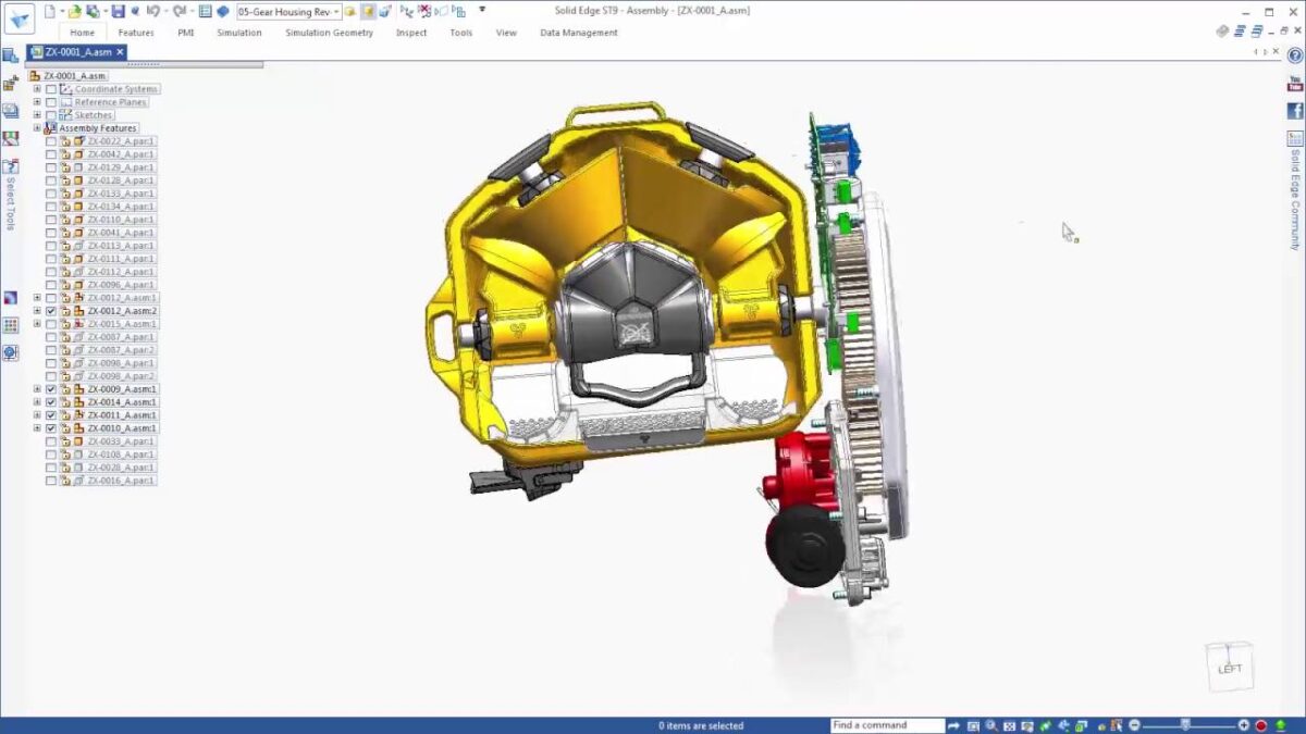 SolidEdge ST 软件界面 2