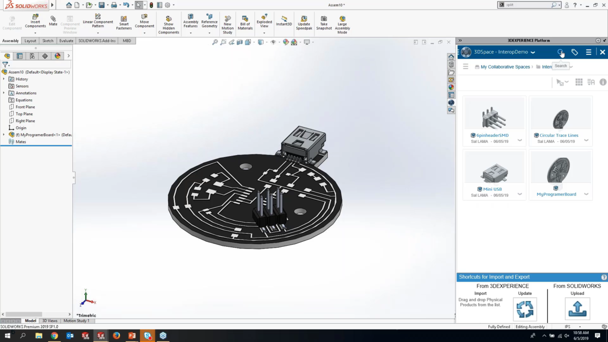 SolidWorks 3D CAD软件界面 (5)