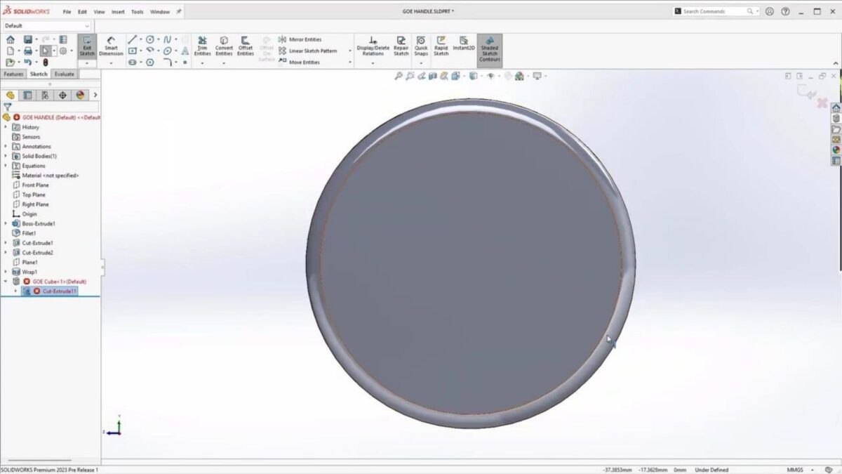 SolidWorks professional2023软件界面1