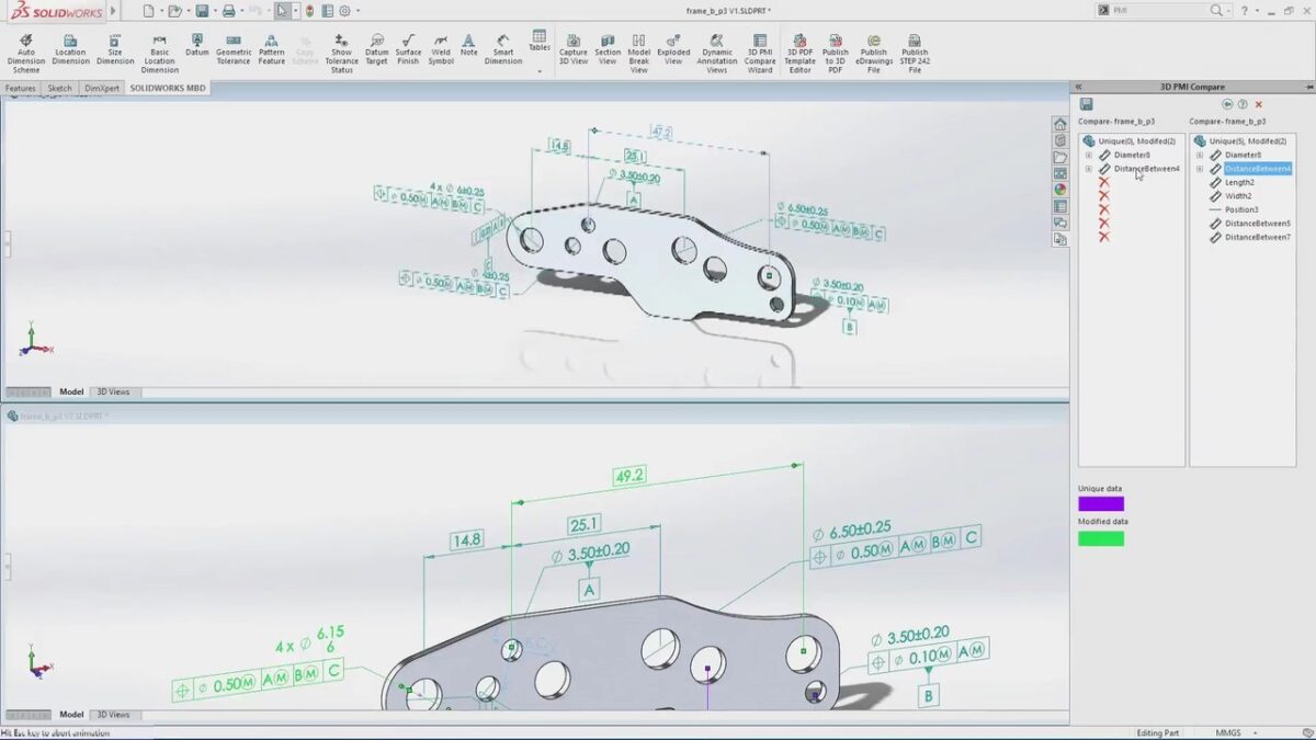 Solidworks MBD 软件界面 5