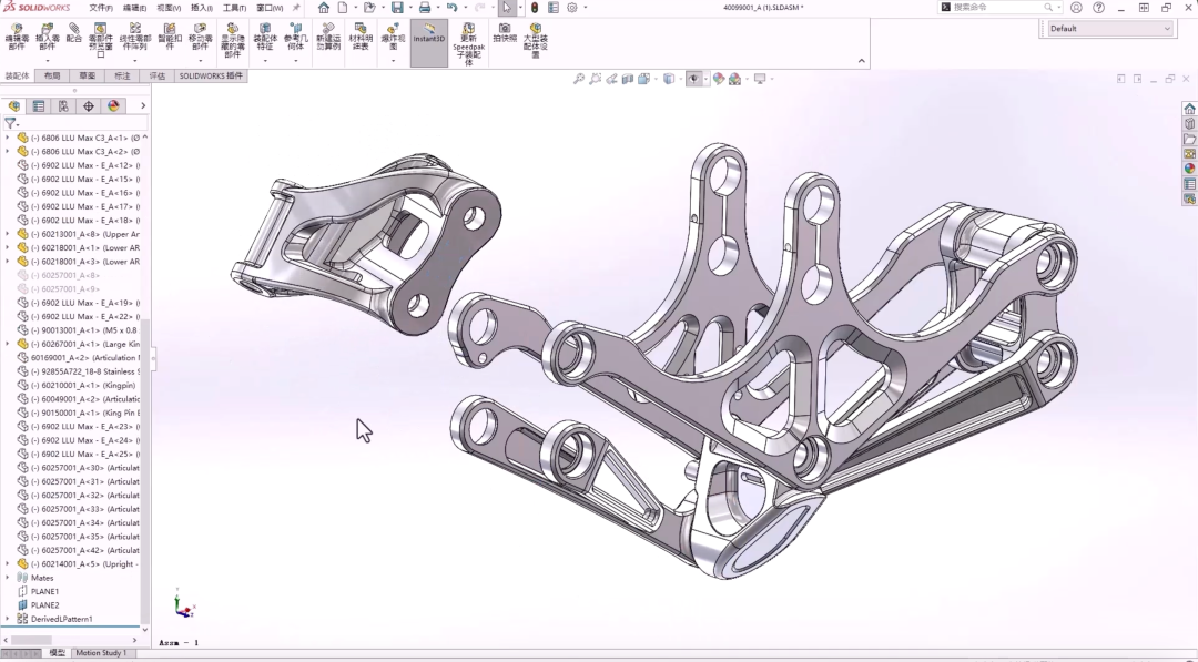 达索系统SOLIDWORKS 2024 装配体新增功能｜一分钟了解新功能