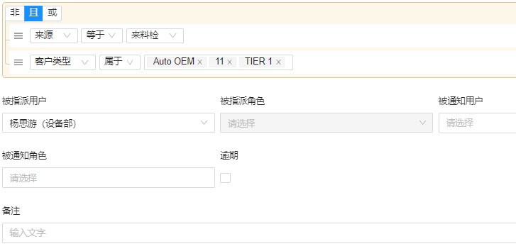 不合格品任务分配与升级